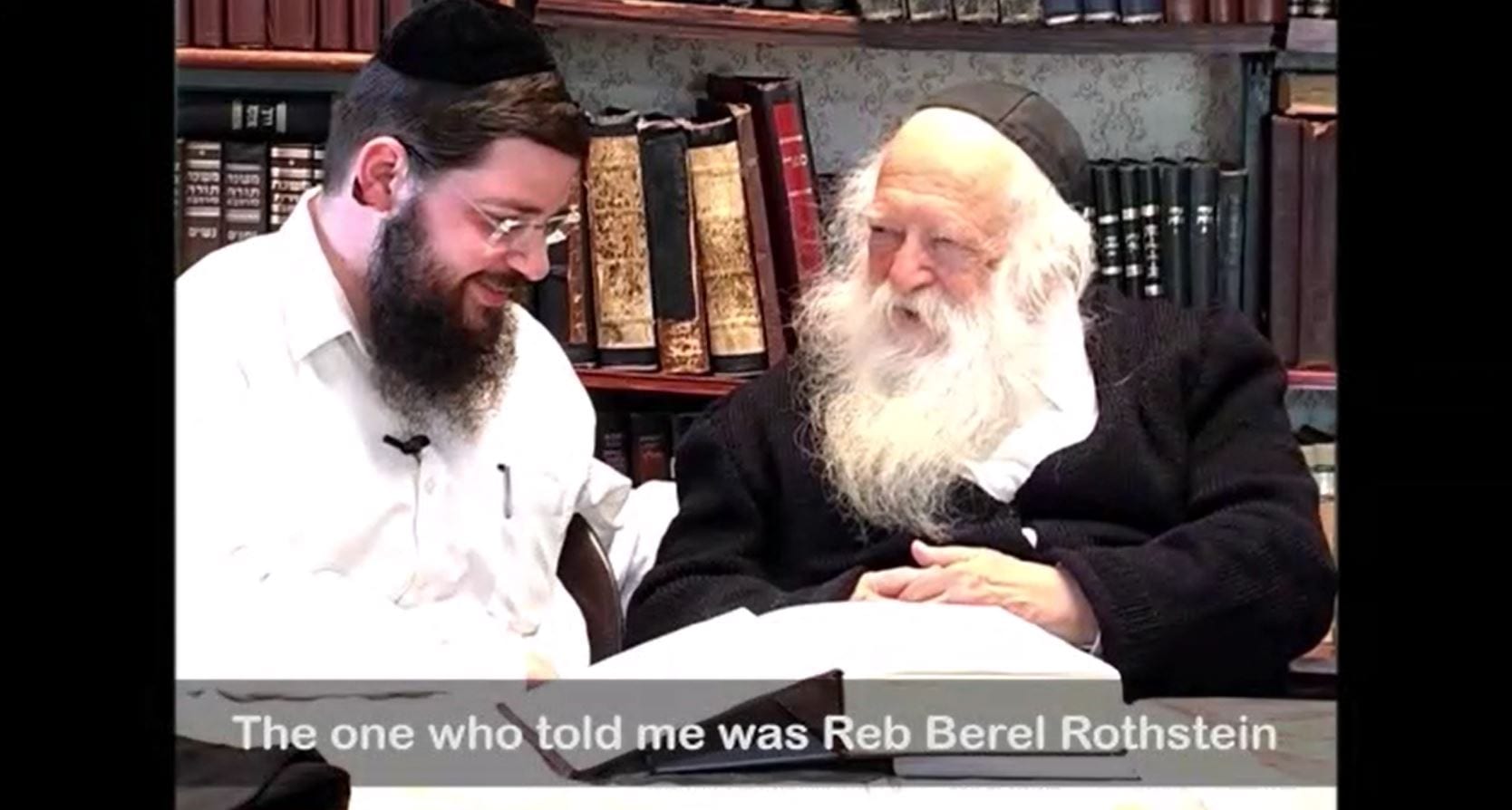 Watch Maran Shlita speak about the Sefer of Rabbeinu Yerucham
